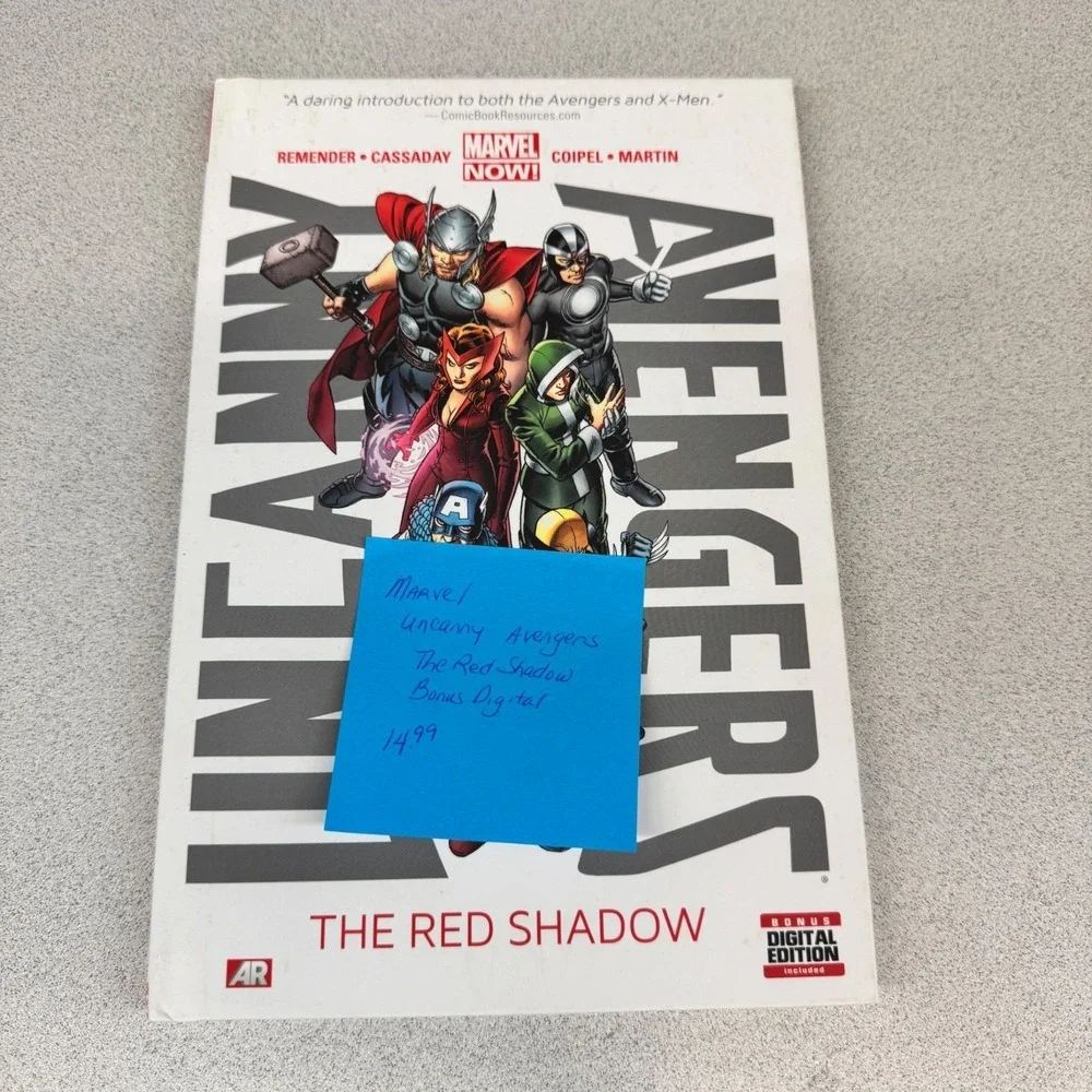 Uncanny Avengers The Red‎ Shadow Marvel NOW! HC Rick Remender Cassaday Coipel
